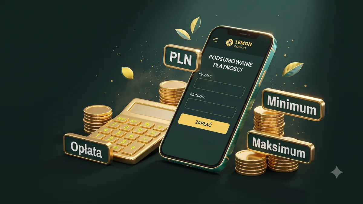 Limity i opłaty płatnicze w Lemon Casino